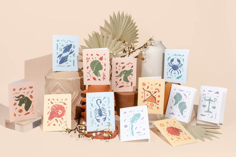 Aya Greeting Cards - AYA•STROLOGY Astrology Greeting Cards