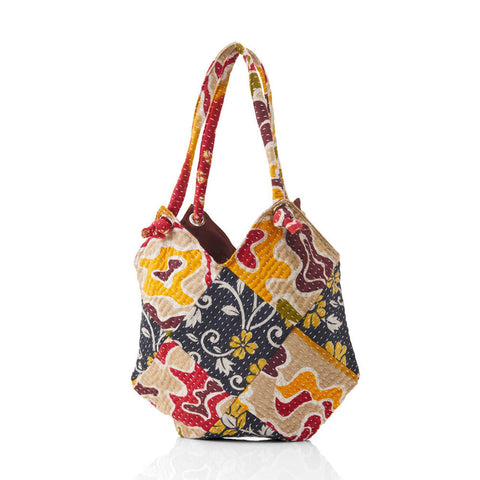 Kantha Market Tote Bag