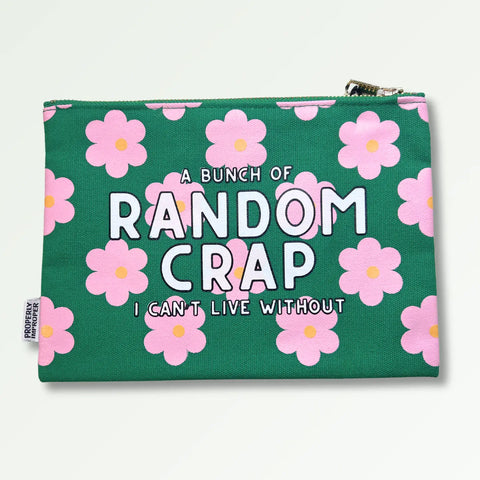 A Bunch of Random Crap I Can’t Live Without Canvas Pouch