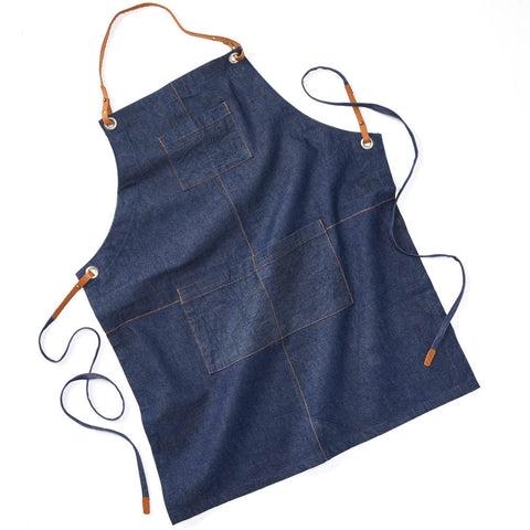 Danay Denim & Leather Full Apron