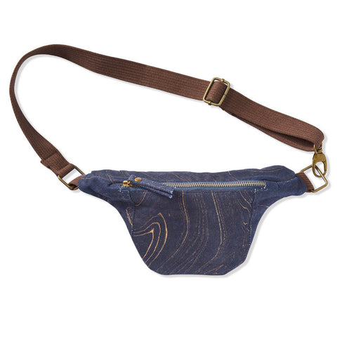 Tanay Recycled Denim Waist Bag