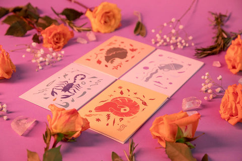 Aya Greeting Cards - AYA•STROLOGY Astrology Greeting Cards