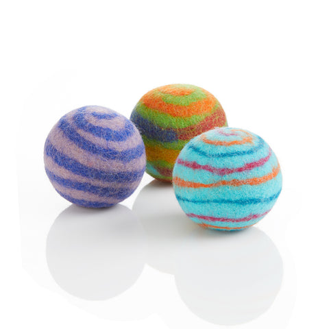 Rainbow Felted Dryer Ball