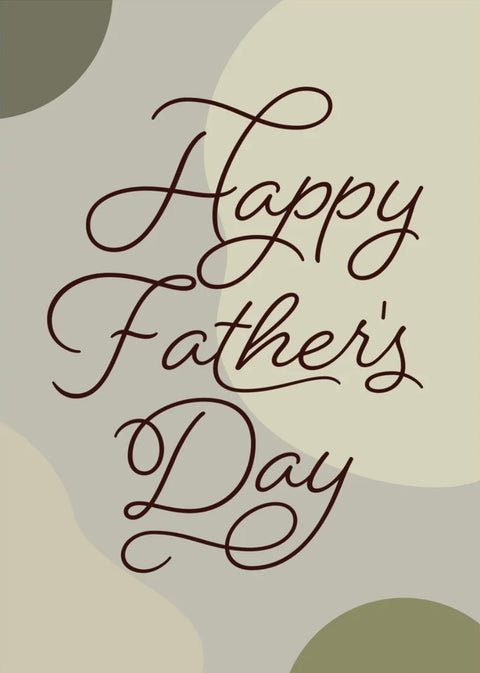 Aya Greeting Card: Happy Father's Day