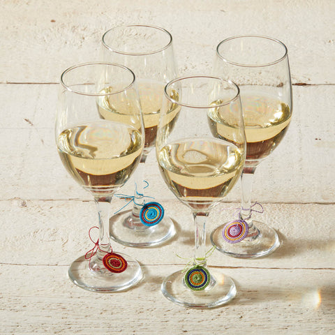 eSwatini Wine Glass Charms