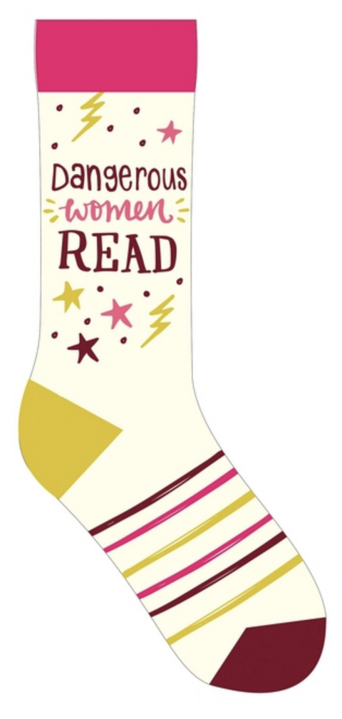 Dangerous Women Read Socks