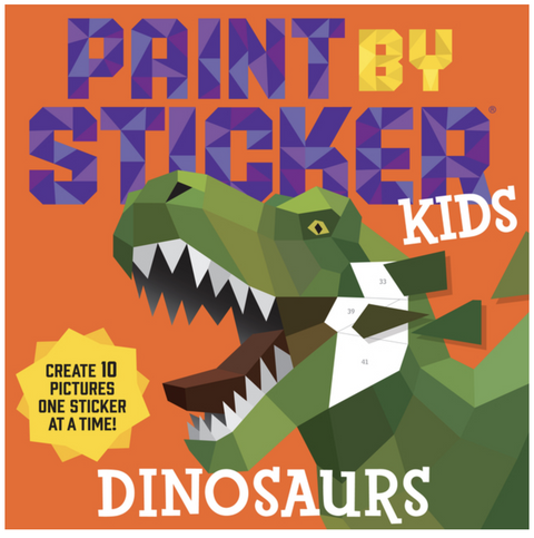 Paint by Sticker Kids: Dinosaurs