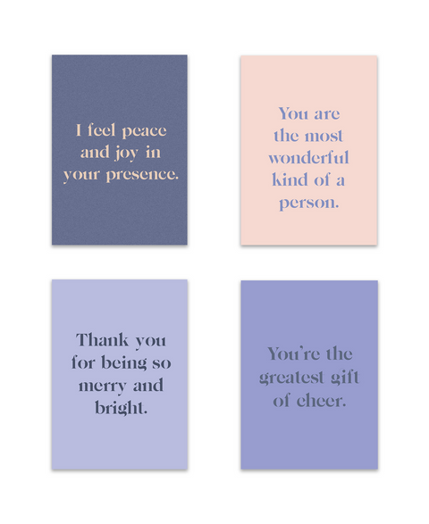 Aya Gratitude Greeting Cards: Holiday Edition