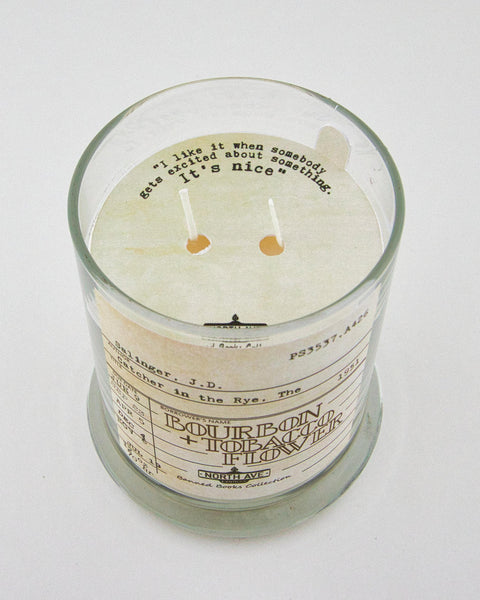 North Ave Candle: Catcher in the Rye | Bourbon + Tobacco Flower