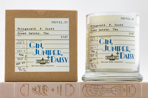 North Ave Candle: Great Gatsby | Gin, Juniper + Daisy