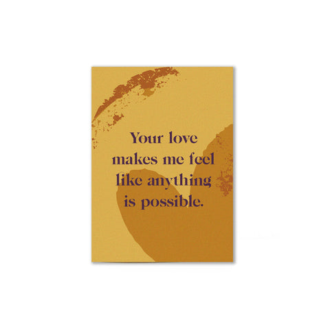 Aya Greeting Card: Love Affirmation