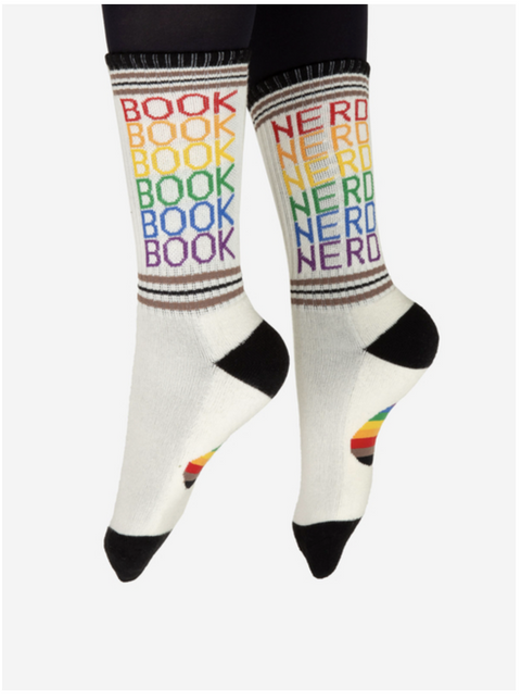 Book Nerd Pride Gym Socks