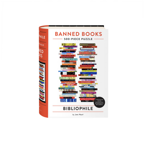 Bibliophile Banned Books 500-Piece Puzzle