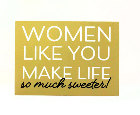 Aya Greeting Card: Women Like You