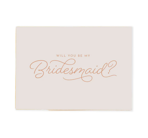 Aya Greeting Card: Bridesmaid Proposal