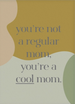 Aya Greeting Card: Cool Mom