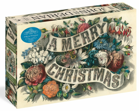 John Derian Paper Goods: Merry Christmas 1,000-Piece Puzzle