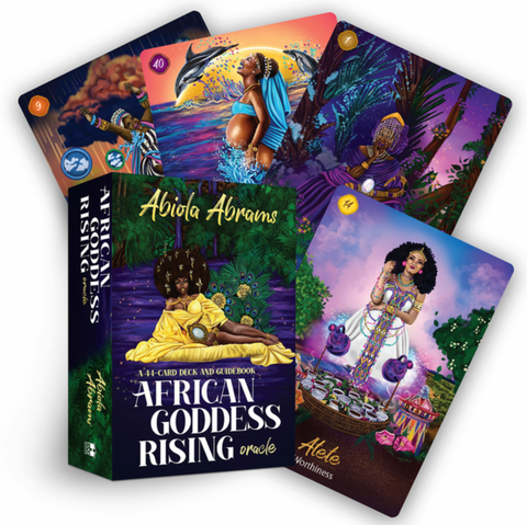 African Goddess Rising Oracle: A 44-Card Deck and Guidebook