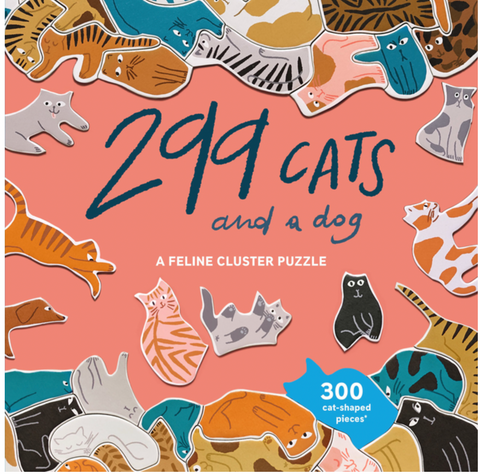 299 Cats (and a Dog) Cluster Puzzle