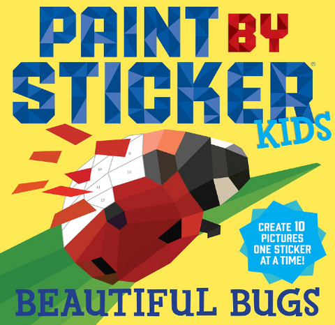 Paint By Sticker Kids: Beautiful Bugs