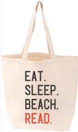 Eat. Sleep. Beach. Read. Tote