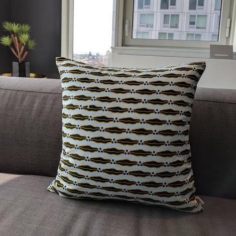 African Print Accent Pillow