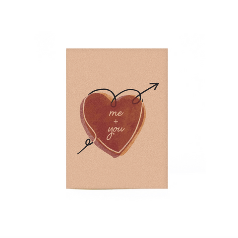 Aya Greeting Card: Me & You Romance