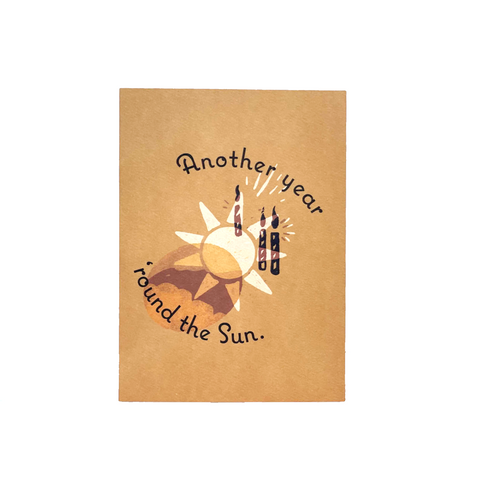 Aya Greeting Card: Solar Return Birthday