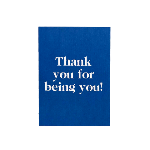 Aya Greeting Card: Thank You For Being You