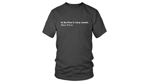 (Black) Mary Prince T-Shirt